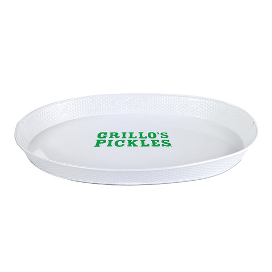 Kingston Hammered Tray White