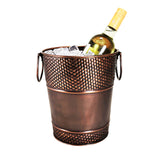 Berkshire Wine Bucket Hammered Antique Copper