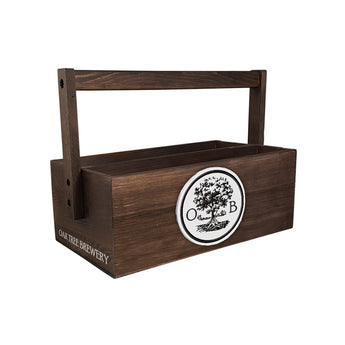 Southern Wood Condiment Caddy Box