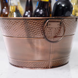 Old Tavern Beverage Bucket Hammered Antique Copper