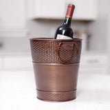 Berkshire Wine Bucket Hammered Antique Copper