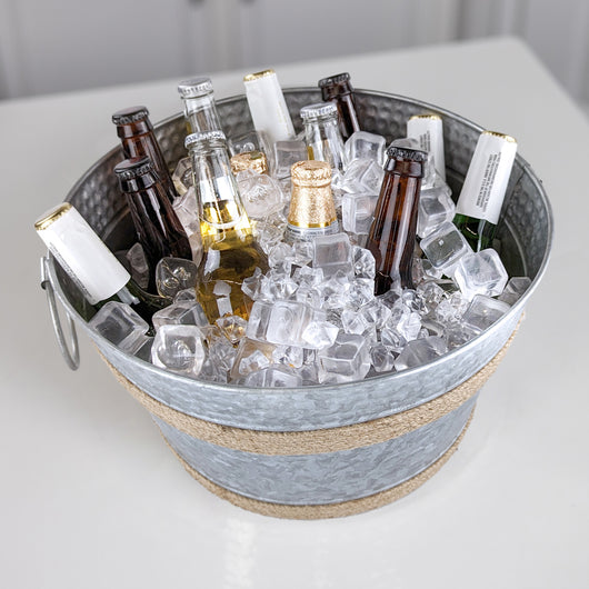 Hammered Beverage Container  Encore Events Rentals : Encore