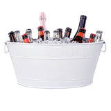 Colt Drink Bucket Hammered White