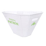 Crestfallen Beverage Bucket Hammered White