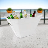 Crestfallen Beverage Bucket Hammered White